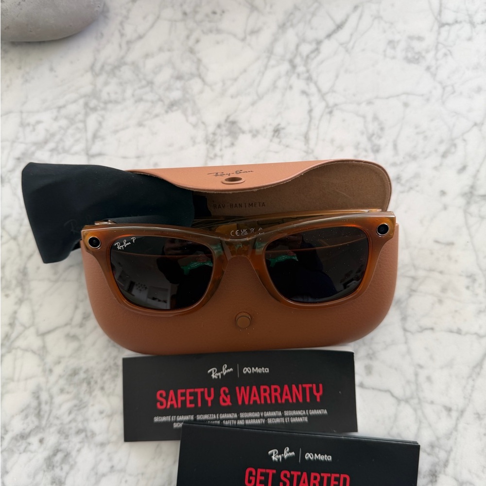 Hard to find, Ray-Ban Meta Gen 2 Brown Wayfarer Sunglasses